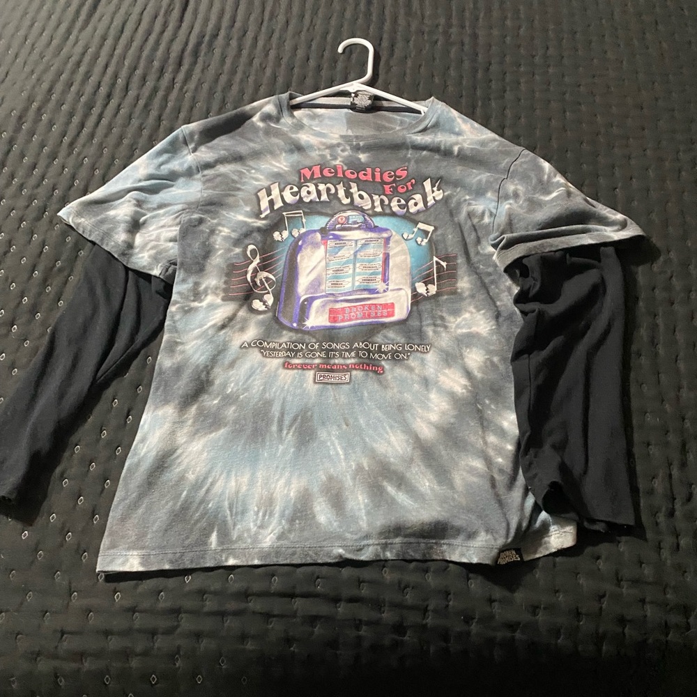 Broken Promises Melodies For Heartbreak 2Fer Long Sleeve T-Shirt